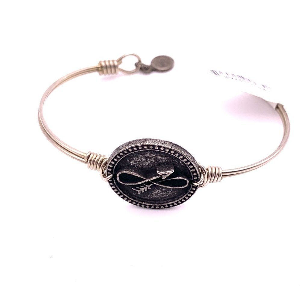 Luca and Danni Embrace The Journey Bracelet Silver Finish Size Small NWT